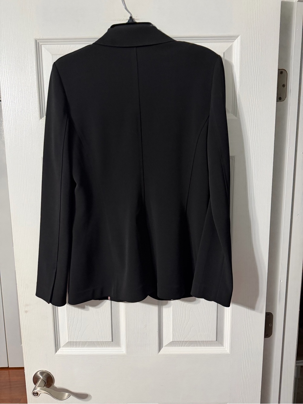 White House Black Market Black Single-Button Women's Blazer - Picture 8 of 15